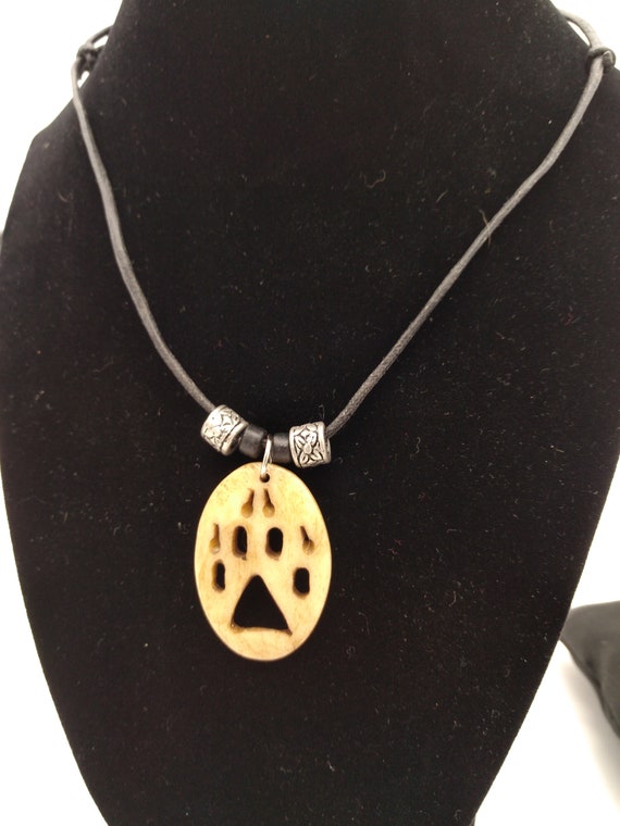 楽天 Claw Bear Bone Antiqued Pendant Etsy - ネックレス・ペンダント