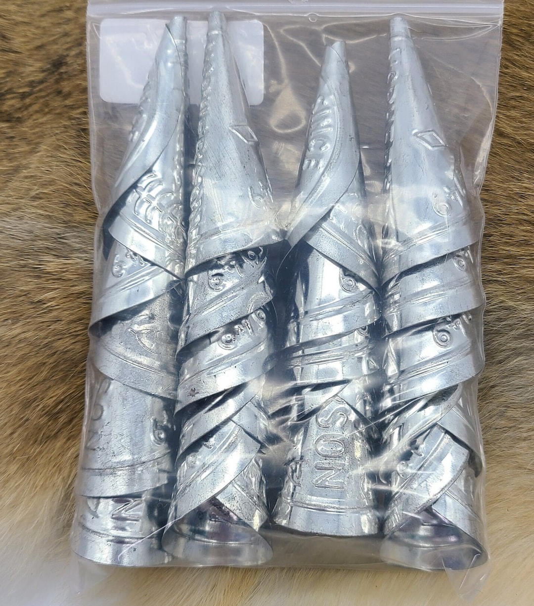 Jingle Cones, Mcpherson Brand Guaranteed, 20 100pc. for Jingle Dresses, Regalia, Gold, Silver