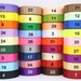 25mm 1 Satin Ribbon, Single Face 1, 5, 0r 10 Yards, 36 Colors for Use ...