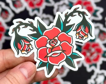 Reproductive Rose - 3" Matte Waterproof Vinyl Sticker