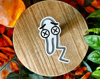 RIP Clippy Water Resistant Sticker