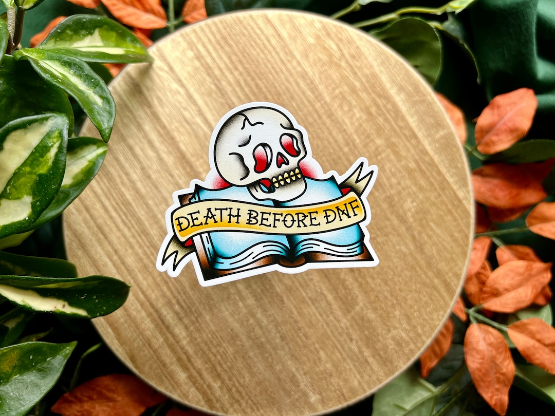 Dnf Sticker Death Before DNF Book - 3