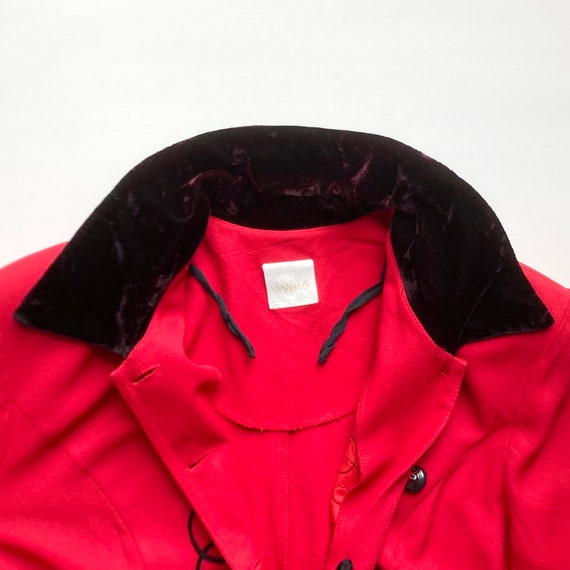Gantos Jacket with Velvet Collar & Scrollwork Det… - image 4