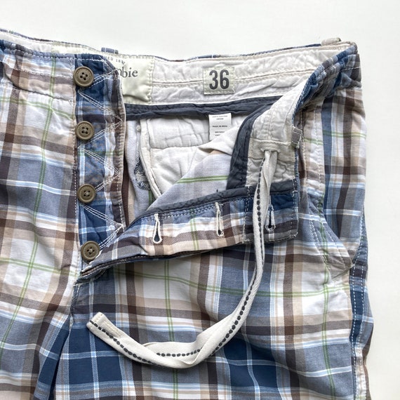 Abercrombie & Fitch Plaid Cotton Board Shorts - image 6
