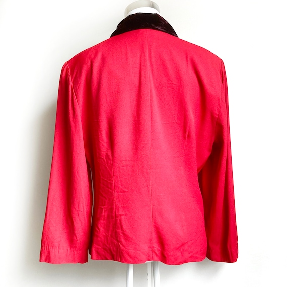 Gantos Jacket with Velvet Collar & Scrollwork Det… - image 2