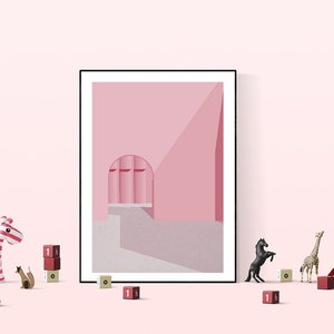 Tirages abstraits, Téléchargement numérique, Estampes Wall Art, tous art, Art imprimable, Décor d’accueil, Estampes numériques, Rose