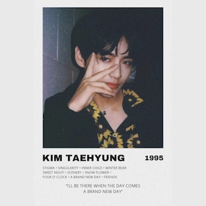 Taehyung Movie Poster Prints