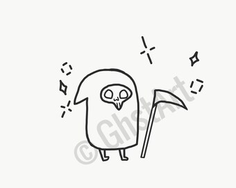 Grim Weeper Vinyl Decal