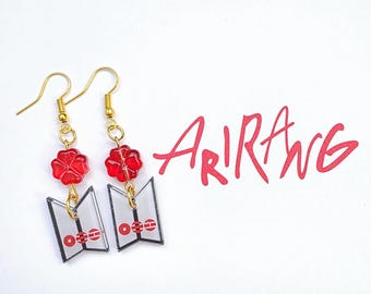Oorbellen geïnspireerd op de K-Pop BTS Arirang