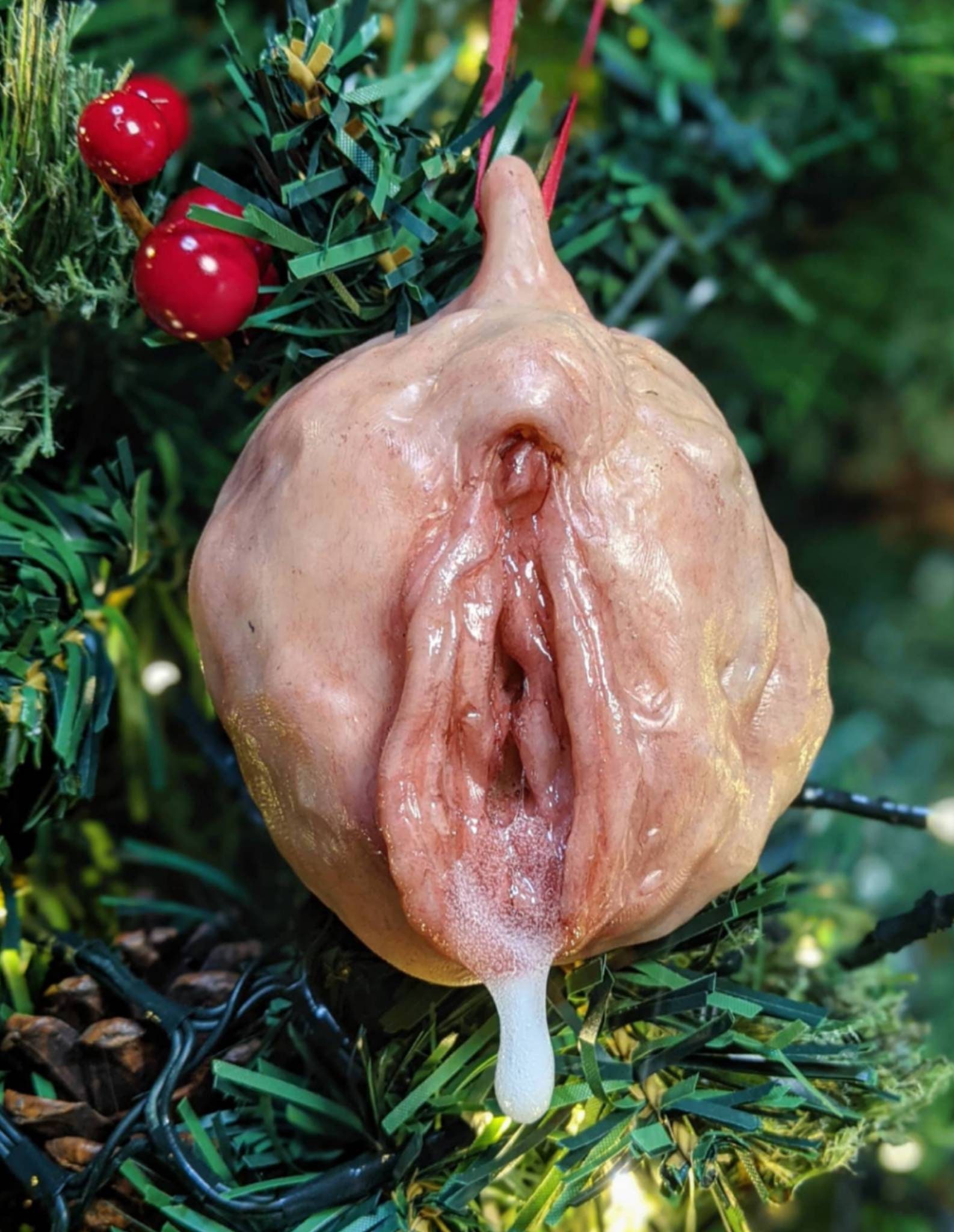 Dripping Vagina Bauble Sculpture - Etsy