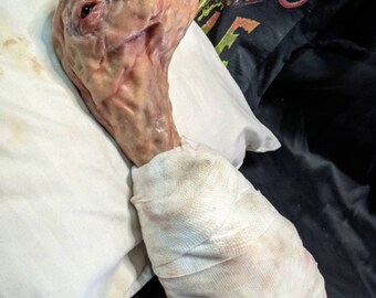 Lifesized Eraserhead baby Creature Sculpture