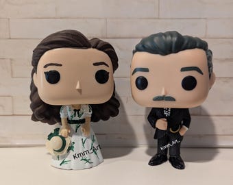 Scarlett O'Hara and Rhett Butler 'Gone With The Wind' Custom Funko Set
