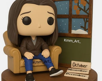 Bella Swan Twilight New Moon 'Depression Through the Seasons' Custom Funko Diorama