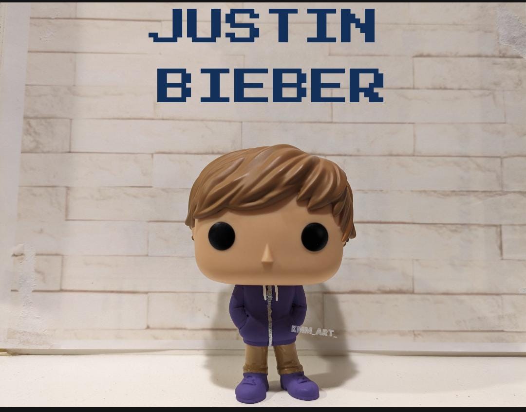 Justin Bieber Custom Funko - Etsy