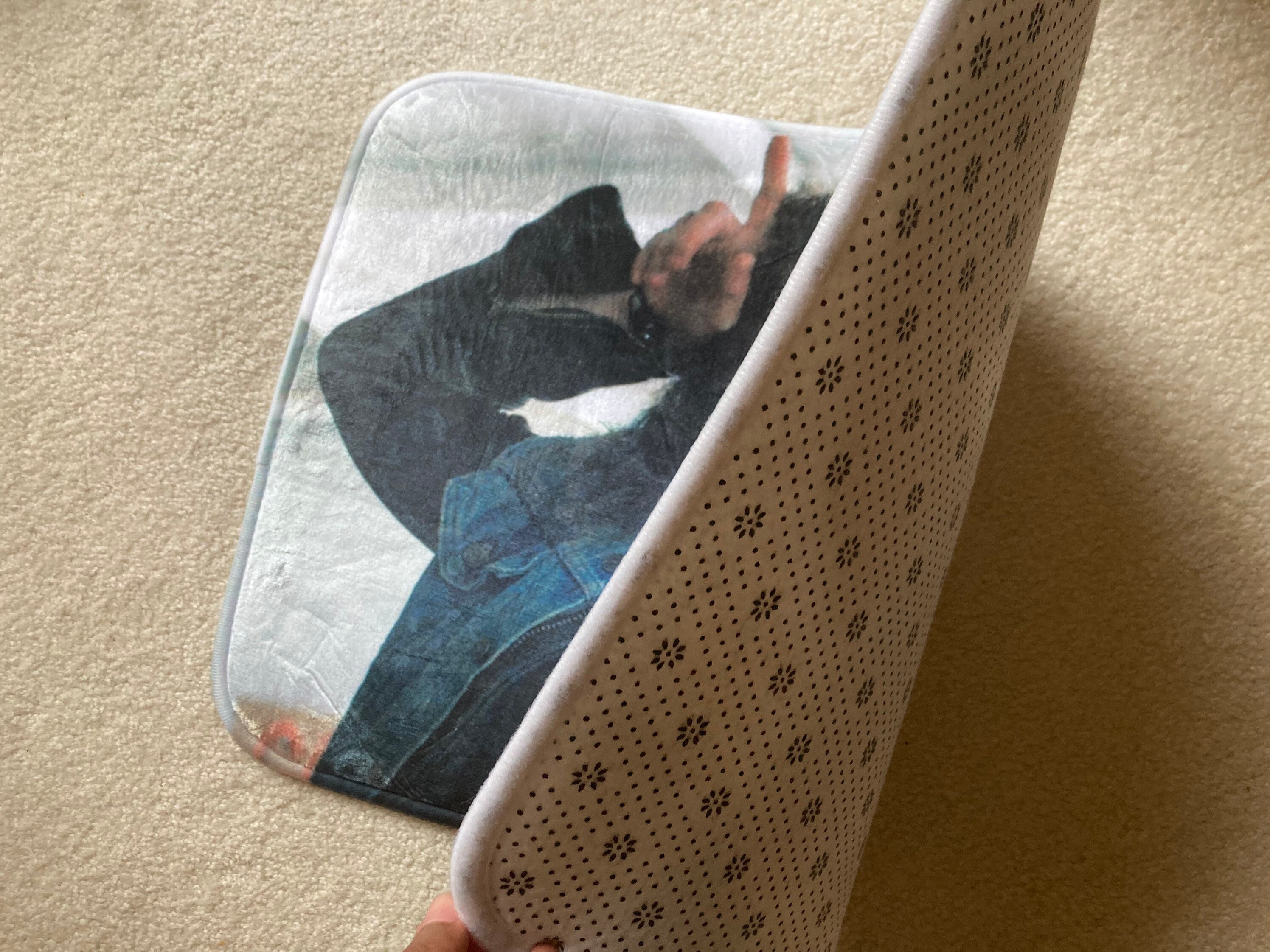 Plush EDDIE MUNSON Stranger Things Rug - Etsy Ireland