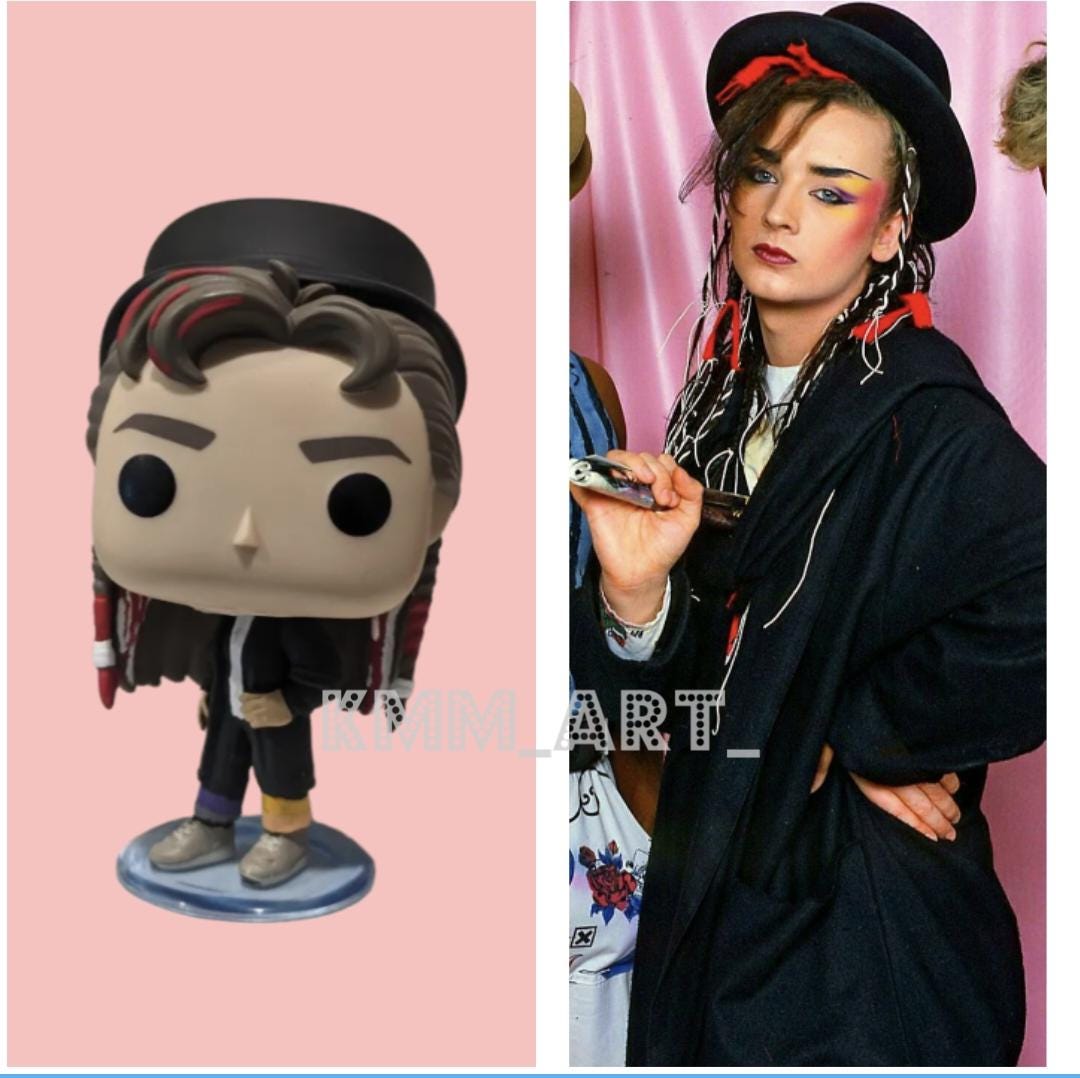 ボーイ・ジョージ / カルチャー・クラブ 80年代 カスタム ファンコ