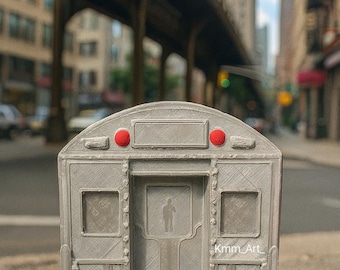 3D Printed NYC Subway Plaque