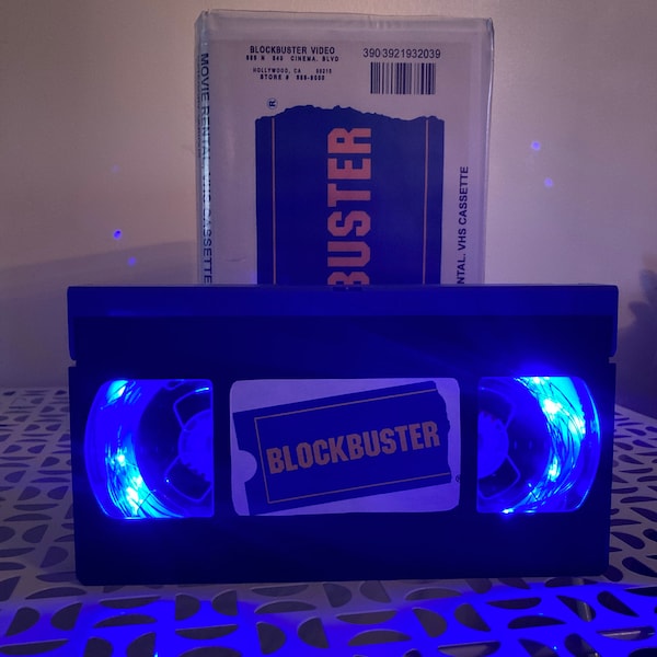 BLOCKBUSTER VHS LAMP