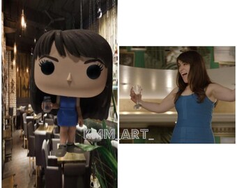 Abbi in THE Blue Dress 'Broad City' Custom Funko