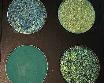 Green Eyeshadow Palette, Lush Green Palette