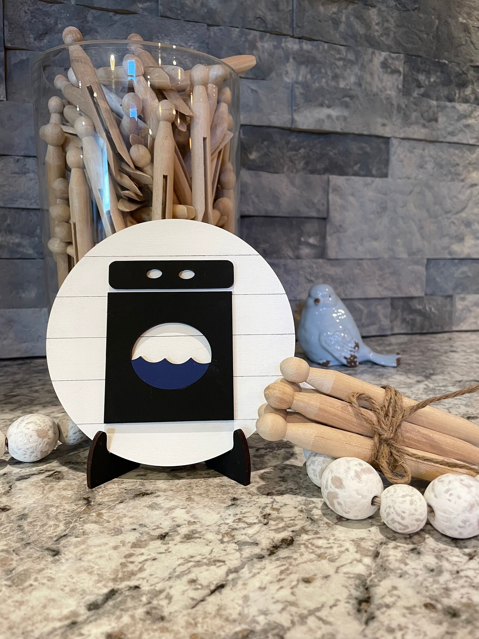 Laundry Room Tiered Tray Laundry Room Decor Laundry Room Etsy