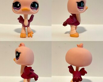 Garten of Banban Opila Bird LPS Littlest Pet Shop Custom Flamingo / Kiwi  Bird