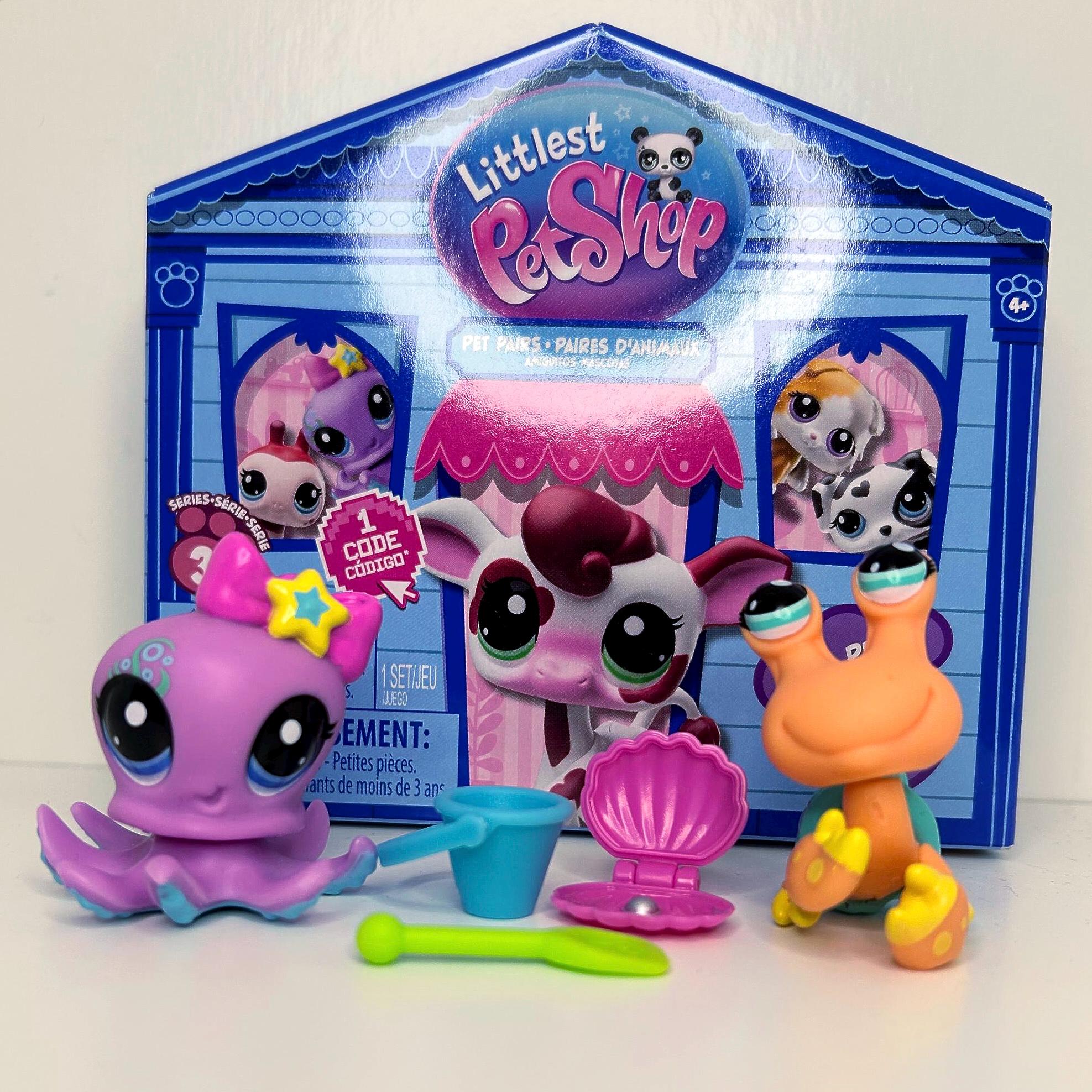 Lps Littlest Pet Shop Generation 7 Wave 3 Pet Pairs Purple Paw