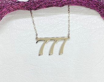 Angel Number Necklace for Women ,Birth Year Necklace , Personalized Custom Number Date Numerology Pendant ,925 Sterling Silver Lucky Jewelry