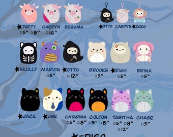 Squishmallow Custom ISO List - Etsy Canada