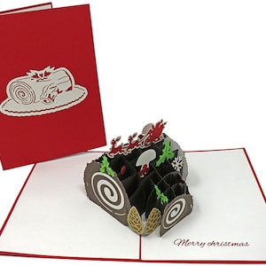 Kerst Yule Log