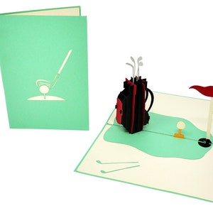En el putting green
