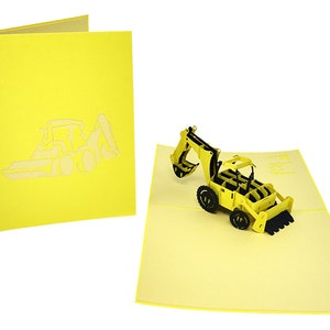 De kleine gele graver