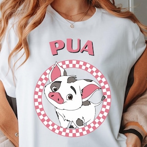 Disney Pua Pig Shirt, Pua Shirt Moana Pig Pua Tshirt, Moana Gift, Moana Friends Shirt, Moana Birthday Shirt, Moana Characters Tee