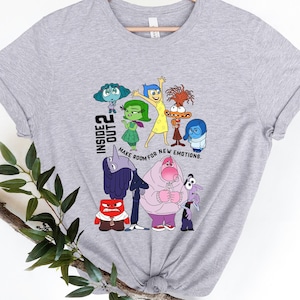 Inside Out 2 T-Shirt: New Emotions Apparel, Mental Health Shirt
