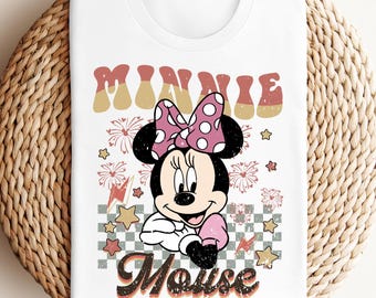 Minnie Mouse Shirt, Popular Minnie Shirt, Minnie Mouse Shirt for Women, Disney Girl Shirt, Minnie Mouse Designs Tee, Cute Disney Shirt