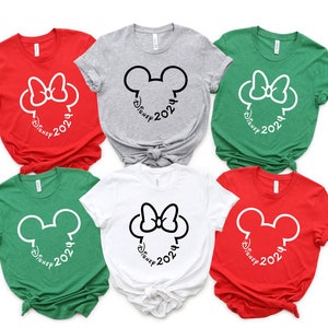 2024 Disneyland Group T-shirt, Family Disneyworld Shirts, Disneyland shirts, Disneyland Group Shirt, Mickey and Minnie Ears