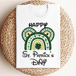 Happy St. Patrick&#39;s Day Shirt, Mickey Patrick Shirt, Happy Irish Day Shirt, Family St Patricks, Disney Patricks Trip, Shamrock Mickey