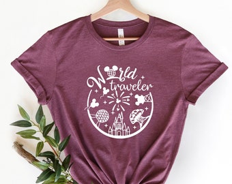 Disney World Traveler T-Shirt, Vacation Tee, Family Matching Shirt