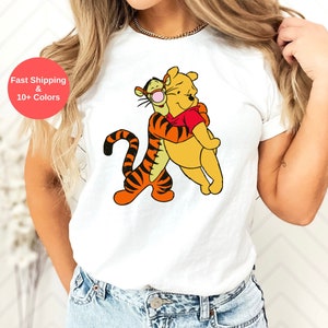 Winnie the pooh and Tigger Shirt, Winnie the Pooh Shirts, Tigger Shirt, Disney Group Shirts,Pooh Bear Shirt, Disney Family Shirt Ideas
