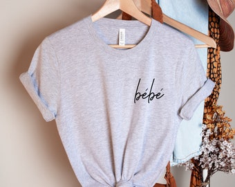 Bebe T Shirt Etsy