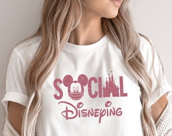 Social disneying t shirt Clearance