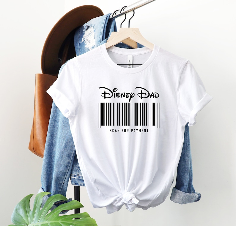 Disney Dad Shirts Scan for Payment Disney Dad Barcode Shirt Etsy Disney Dad Shirts Scan for Payment Disney Dad Barcode Shirt Etsy