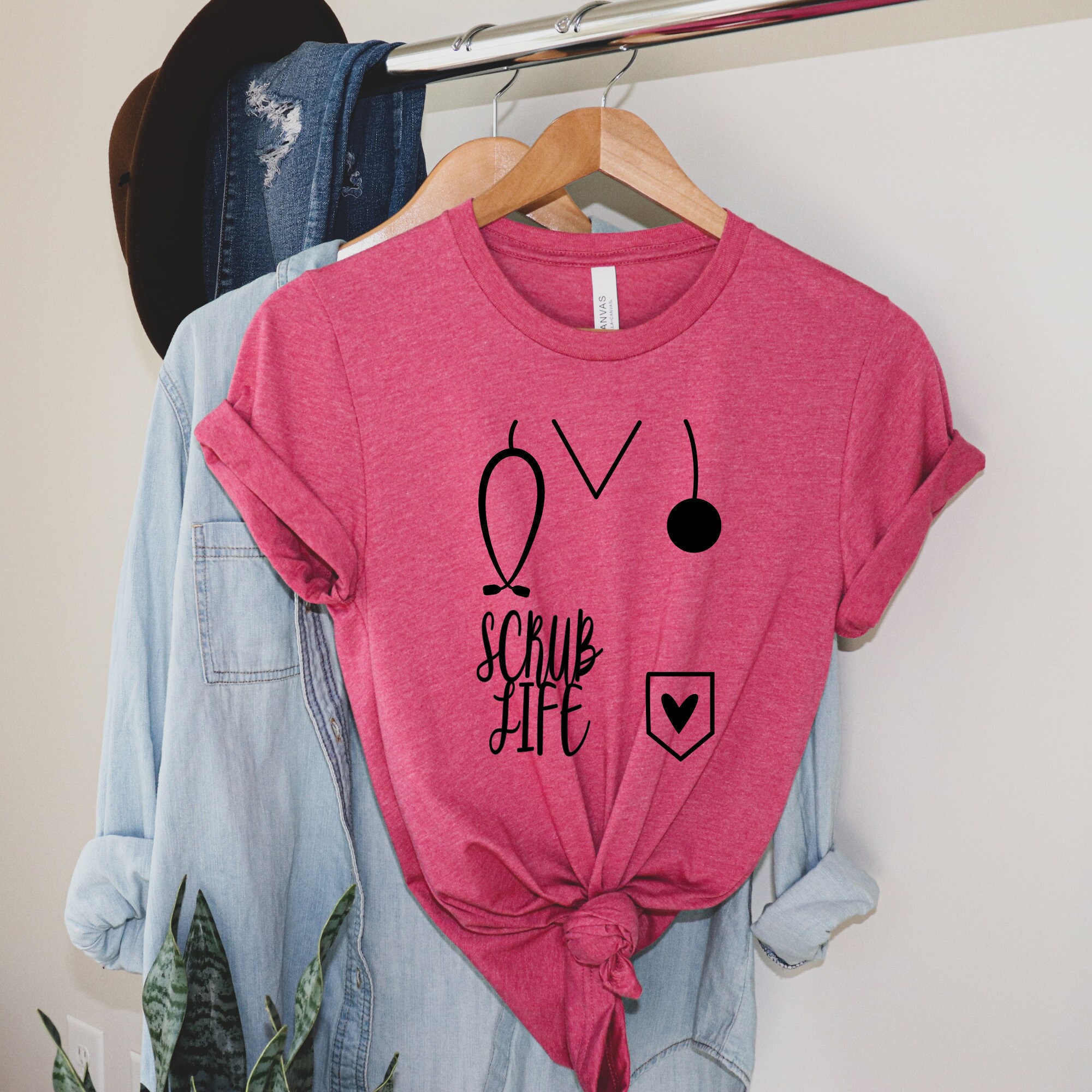 Scrub Life Shirt doctor Shirt Nursing Shirt Nursing Etsy UK