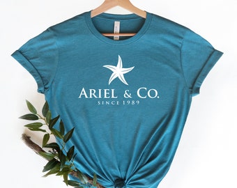 Ariel & Co. T-shirt: Little Mermaid Inspired Tee