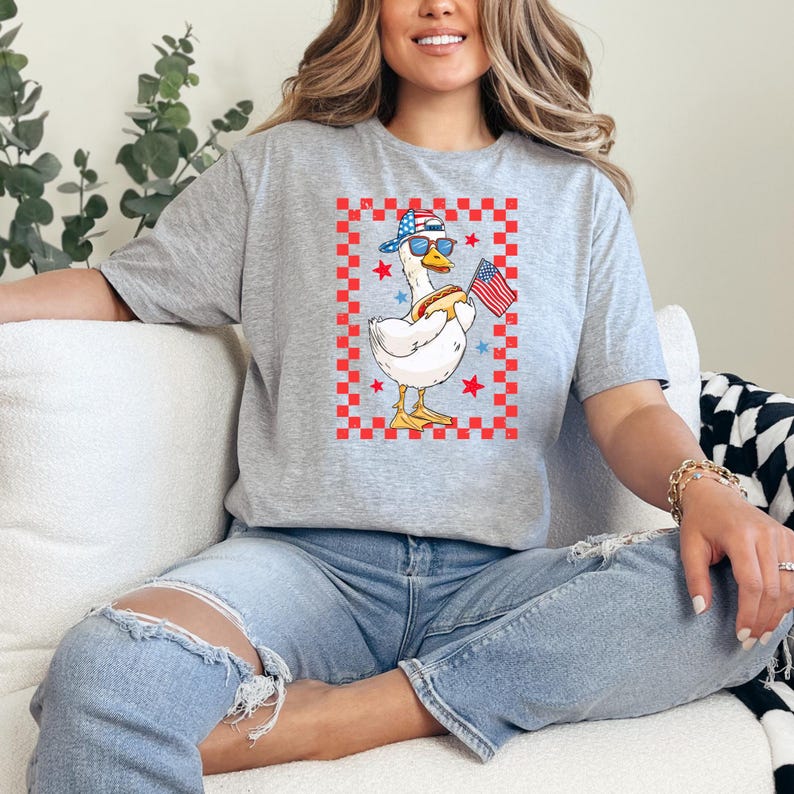 4th of July Goose Shirt