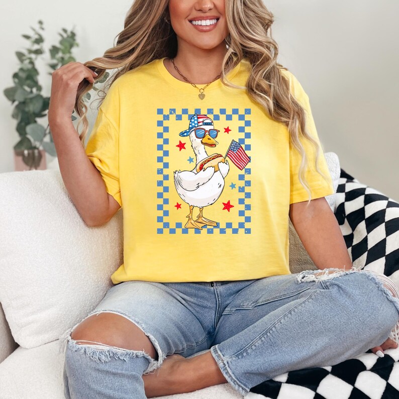 4th of July Goose Shirt