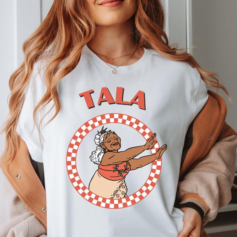 Disney Grandma Tala Shirt, Moana Tala Shirt, Moana Characters Tee,  Moana Grandma, Moana Fan Shirts, Moana Family Shirts, Moana Trip Shirt