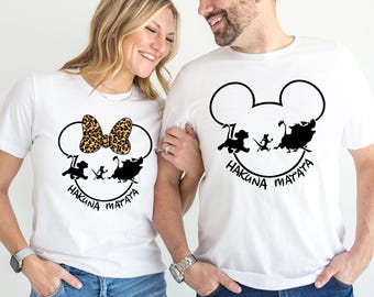 Hakuna Matata Disney Shirt,Animal Kingdom ,Disney Custom Family Shirt,Disney Trip Shirts,Disney Vacation Shirts