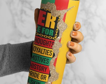 Juneteenth Never Apologize Tumbler Wrap Png, Black history tumbler, Juneteenth tumbler skinny, freedom, since 1865 tumbler