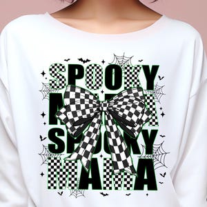 Spooky Mama Png, Coquette Halloween Png, Spooky Season Png, Retro Halloween Png, Fall Png, Halloween Shirt Sublimation Designs Png